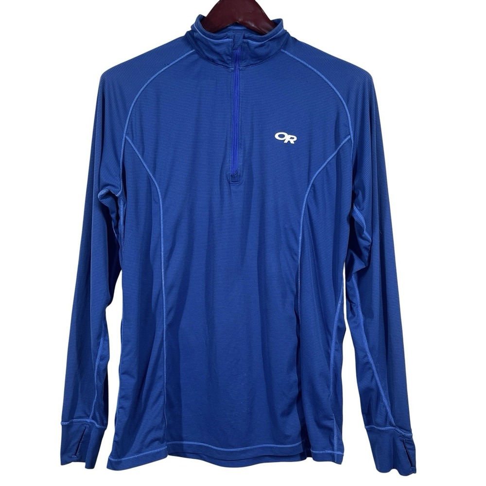 Outdoor Research Echo Quarter Zip Pullover Mens L Technical Base Layer V064